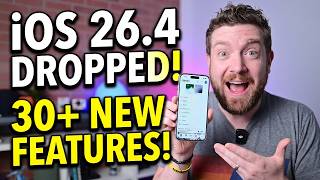 Apple Just Dropped iOS 26.4 — Here’s Everything New! 30+ Features & Changes!