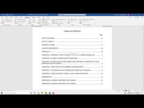 How do you write a preliminary thesis?