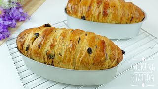 Soft , Fluffy & Delicious Raisin Bread  | Yudane Raisin Bread | Easy Raisin Bread Recipe