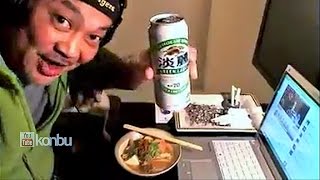 【ウナちゃんマン】　モツ煮を飲む　2016/1/6