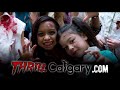 calgary s zombie thriller flash mob 2018