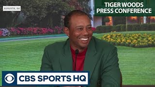 TIGER WOODS 2019 Masters Press Conference | CBS Sports