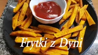 Frytki z Dyni /szybko i bardzo smaczne 😋   Pumpkin fries / fast and very tasty.