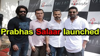 Prabhas Salaar launched || OkTelugu