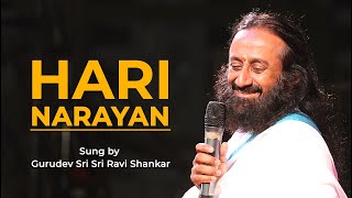 Hari Narayan | Sung by Gurudev Sri Sri Ravi Shankar #Flashback