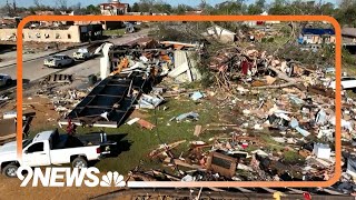 Drone Footage Reveals Devastating Damage After Mississippi Tornado