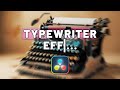 Make Reusable TYPEWRITER Effect In Davinci Resolve