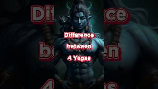 Difference between 4 yugas #mahabharat #kaliyug #dwapara #shorts #krishna