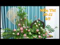 Mẫu cắm hoa Sen dự thi 20-11 và 8-3 Đẹp Ý Nghĩa | Hướng dẫn cắm hoa