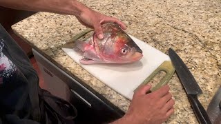 How to Prepare and Cook A Fish Head.