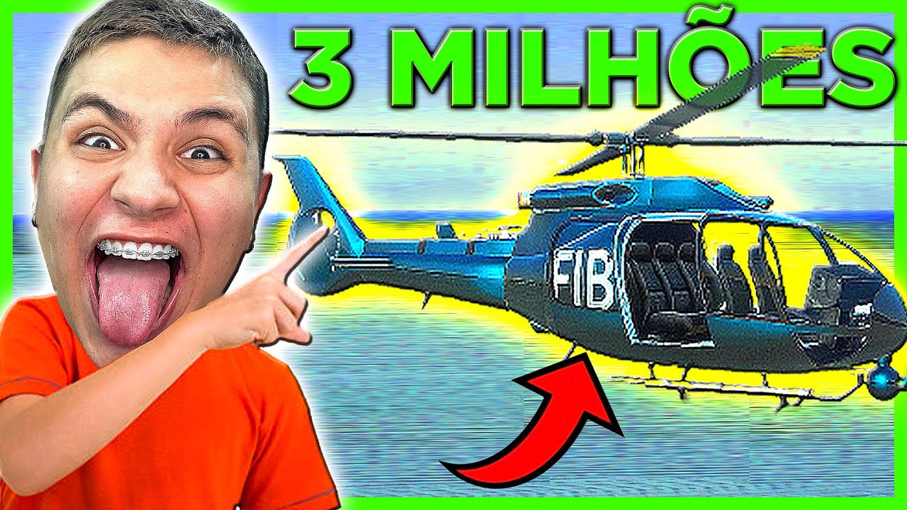 Golpe Do Helicóptero No Gta Rp Paulinho O Loko Youtube