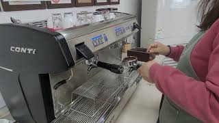 មករៀនពីរបៀបឆុងកាហ្វេ Come learn how to make coffee