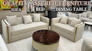 Trending Sofa Plywood Bed Natural Marble Dining Table at Low Price | Customised Furniture Factory