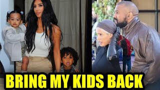 KIM Kardashian taking kids away from Bianca Censori and Kanye West because of jealousy