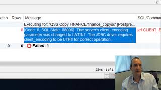 Training: SQL - DBVisualizer Client Encoding for non UTF-8 characters