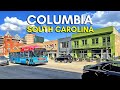 Driving in South Carolina, USA 🇺🇸  Downtown Columbia, SC - 4K