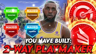 This 2-Way Playmaker build is UNSTOPPABLE in NBA 2K24