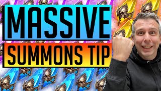 ALL MY SUMMONS FOR GNUT \u0026 1 MASSIVE TIP! | Raid: Shadow Legends