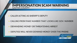 Gaston Co. deputies impersonated in scheme, sheriff says