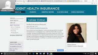 Northwestern University Student Health Insurance Annual Confirmation Process