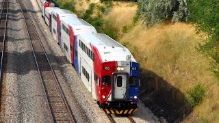 FrontRunner Commuter Train UTA: Salt Lake City - Ogden