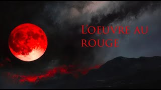 Onde Majeure - Oeuvre au rouge