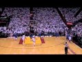 LeBron James fadeaway 3 point buzzer vs Dallas Mavericks NBA Finals Game 1