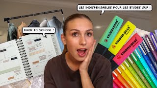 LES INDISPENSABLES POUR ÉTUDES SUPÉRIEURES ! BACK TO SCHOOL / XOOENJOY