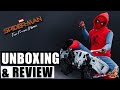 Hot Toys Spider-man Homemade Suit Far From Home Unboxing and Review