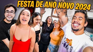 FIZEMOS UMA FESTA NO ANO NOVO COM NOSSA FAMILIA!!❤️(VIDEO ESPECIAL)