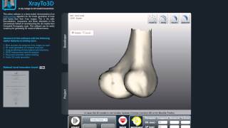How to run XrayTo3D demonstration on this webpage ...