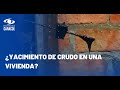 Familia en Barrancabermeja dice que está brotando petróleo del patio de su casa: ¿Beverly ricos?