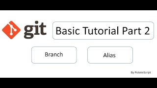 Git Tutorial for beginners 02 : Branch & Alias & .bashrc
