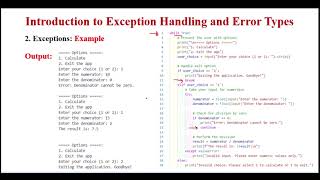 Exercise in ZeroDivisionError Type: Python Error Types – Syntax Errors and Exceptions Explained