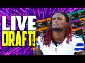 Drafting A REAL MONEY Fantasy Team Live! (Underdog Fantasy)