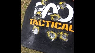 2020 BAO Tactical Level IV Hard Armor Plate Torture Test - 30.06 M2AP - M855 - 7.62x39