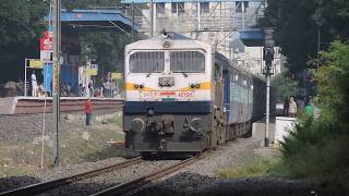 17001 Sai Nagar Shirdi Secunderabad cruises through Hitec City led by Gooty EMD