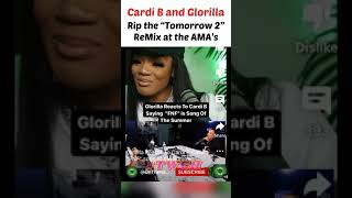 CARDI B & GLORILLA RIPS THE “TOMORROW 2” REMIX AT THE AMA’s #twgh #wordonthestreet #Glorilla #CardiB