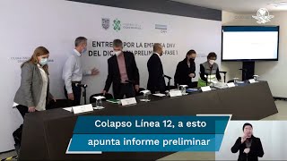 Colapso de Línea 12, por múltiples fallas de construcción: informe preliminar