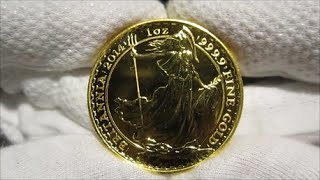 2014 British Britannia Gold Coin 1 Oz