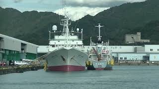 12月2日　第５１日光丸は受給油（The 51st Nikko Maru receives refueling.）