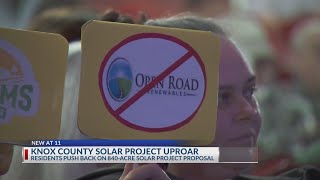 Residents push back on 840-acre Knox County solar project
