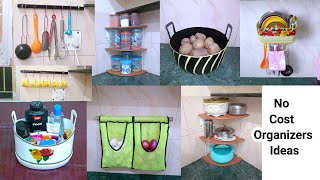 6 Useful No Cost Organizers Ideas/ Home Kitchen Organizers ideas/ Organizers ide