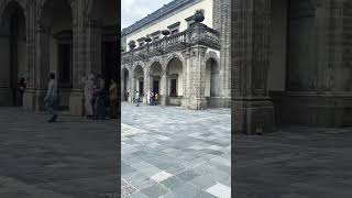 Maravillosa entrada del Castillo de Chapultepec -Ciudad de México-