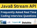 Java 8 stream coding interview questions | Find Average salary of the employee | #java8stream #java
