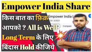 Why Empower India Ltd falling | Empower India share latest news | Empower India share Target |