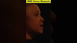 WWE Top Horror moments #wwe  #shorts #youtubeshorts