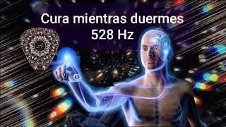 ☄️528 Hz- Cura mientras duermes con - Regeneración celular, latidos binaurales - Curación del cuerpo