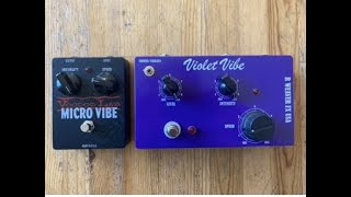 Voodoo Lab Micro Vibe VS. R Weaver Violet Vibe