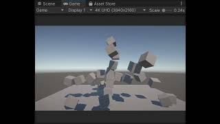 Cube Spawner with Ground (Progress)